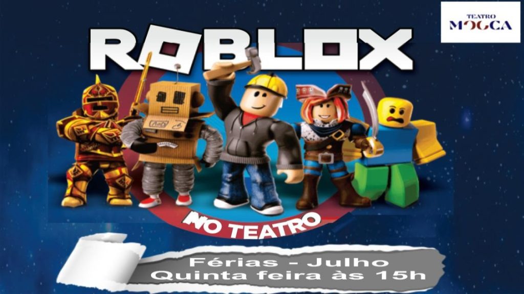 Roblox no Teatro – Espetáculo Infantil